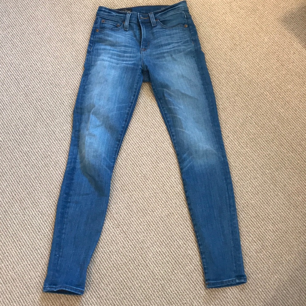 JCrew High Rise Skinny jeans